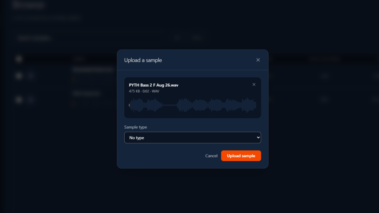 Building a Sample Manager: The Upload Flow, and Wiring Up the Analysis Pipeline